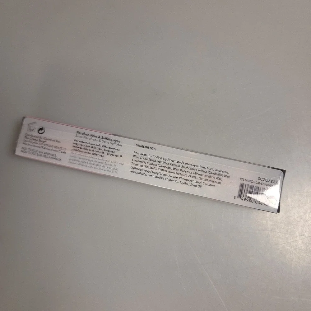 The Crème Shop 2-in-1‎ Retractable Micro Ultra Fine Brow Pencil+Spoolie, Granite